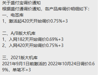 盛付通漲價！今日揭曉！少數(shù)幾個產(chǎn)品未漲！附應對方法！直屬代理商全部成贏家??！(圖4)